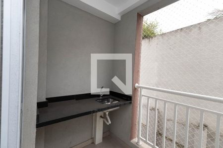 Varanda  de apartamento à venda com 1 quarto, 46m² em Vila Maria Alta, São Paulo
