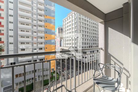 Sacada de kitnet/studio à venda com 1 quarto, 21m² em República, São Paulo