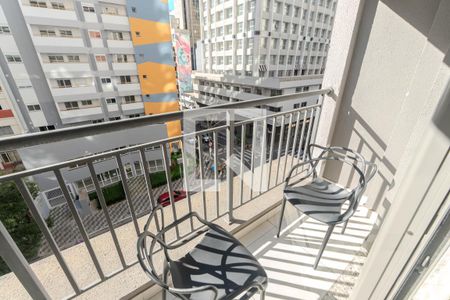 Sacada de kitnet/studio à venda com 1 quarto, 21m² em República, São Paulo