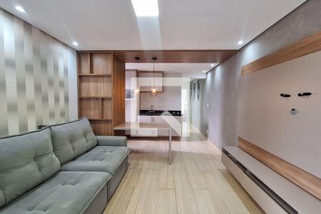 Sala  de apartamento para alugar com 2 quartos, 54m² em Jardim, Santo André