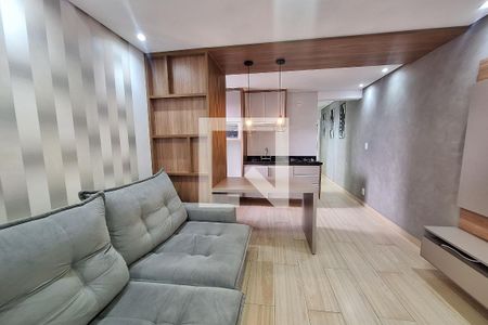 Sala  de apartamento para alugar com 2 quartos, 54m² em Jardim, Santo André