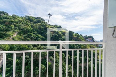 Varanda da Sala de apartamento para alugar com 2 quartos, 40m² em Bonsucesso, Rio de Janeiro