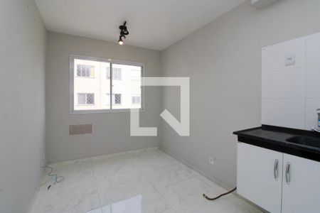 Sala/Cozinha de apartamento à venda com 1 quarto, 24m² em Paraíso do Morumbi, São Paulo