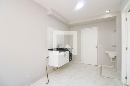 Sala/Cozinha de apartamento à venda com 1 quarto, 24m² em Paraíso do Morumbi, São Paulo