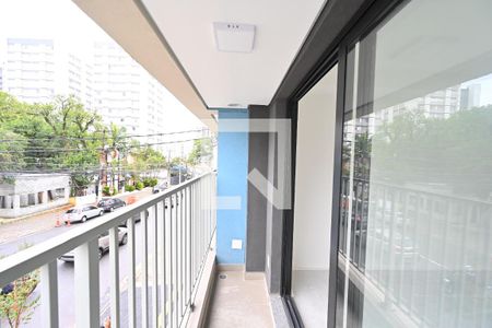 Varanda de kitnet/studio à venda com 1 quarto, 24m² em Vila Clementino, São Paulo