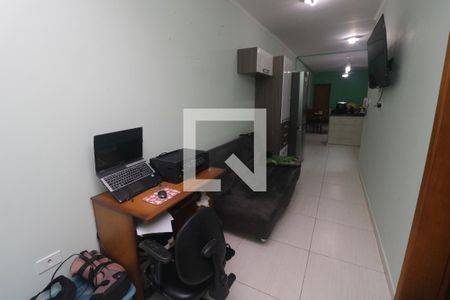 Sala de TV de casa à venda com 3 quartos, 116m² em Parque Novo Oratório, Santo André