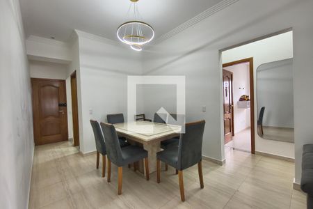 Sala de apartamento para alugar com 3 quartos, 101m² em Canto do Forte, Praia Grande