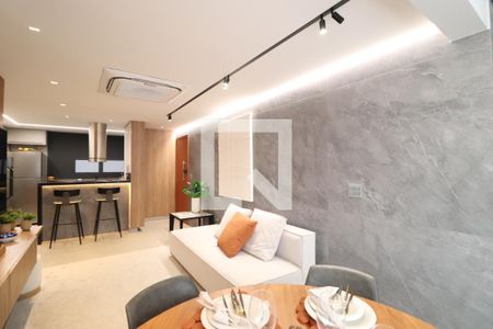 Sala de apartamento para alugar com 3 quartos, 94m² em Cazeca, Uberlândia
