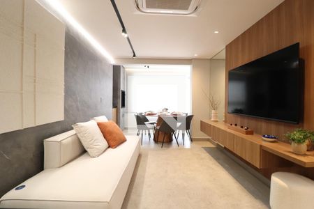 Sala de apartamento para alugar com 3 quartos, 94m² em Cazeca, Uberlândia