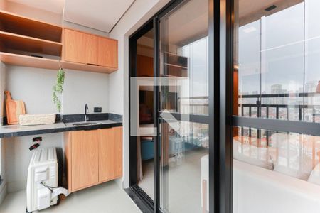 Varanda de kitnet/studio para alugar com 1 quarto, 39m² em Jardim Sao Paulo(zona Norte), São Paulo
