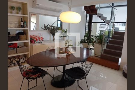 Sala de jantar de apartamento à venda com 5 quartos, 357m² em Barra da Tijuca, Rio de Janeiro