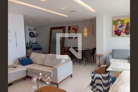Sala de apartamento à venda com 5 quartos, 357m² em Barra da Tijuca, Rio de Janeiro