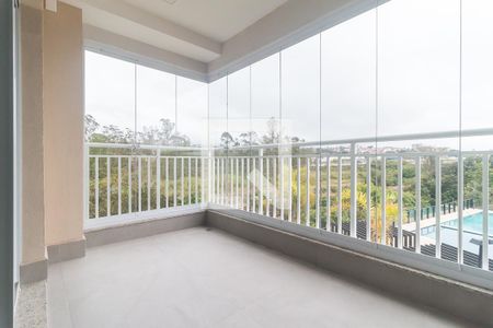Varanda da Sala de apartamento para alugar com 3 quartos, 89m² em Cezar de Souza, Mogi das Cruzes