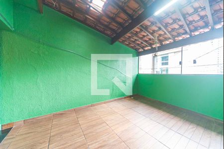 Varanda da Sala de casa à venda com 2 quartos, 138m² em Vila Apiai, Santo André
