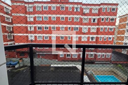 Varanda de apartamento para alugar com 1 quarto, 50m² em Boqueirão, Praia Grande