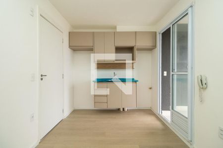 Sala/Cozinha de apartamento para alugar com 1 quarto, 31m² em Vila Santa Clara, São Paulo