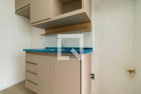 Sala/Cozinha de apartamento para alugar com 1 quarto, 31m² em Vila Santa Clara, São Paulo