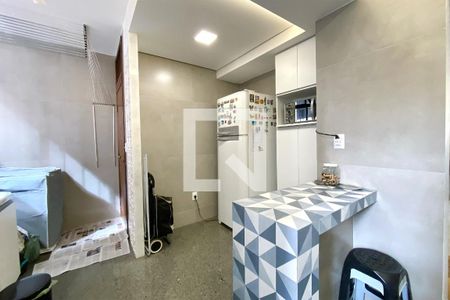 Área de Serviço de apartamento à venda com 3 quartos, 85m² em Lourdes, Belo Horizonte