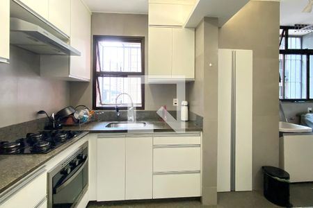 Cozinha de apartamento à venda com 3 quartos, 85m² em Lourdes, Belo Horizonte
