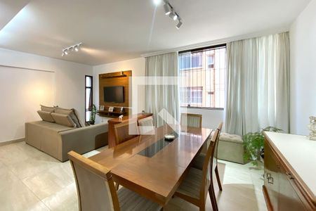Sala de Jantar de apartamento à venda com 3 quartos, 85m² em Lourdes, Belo Horizonte