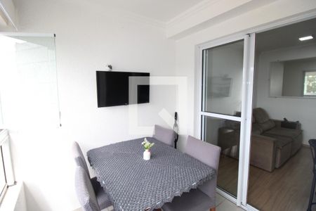 Sala / Cozinha - Varanda de apartamento à venda com 2 quartos, 45m² em Vila Carmosina, São Paulo