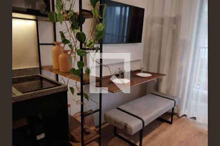 Sala/Quarto de apartamento para alugar com 1 quarto, 29m² em Vila Cordeiro, São Paulo