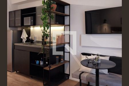 Sala/Quarto de apartamento para alugar com 1 quarto, 29m² em Vila Cordeiro, São Paulo