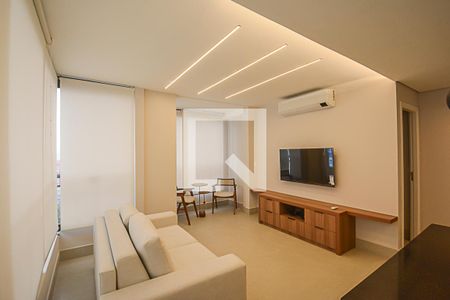 Sala/Cozinha/Área de Serviço de apartamento para alugar com 1 quarto, 43m² em Centro, São Bernardo do Campo