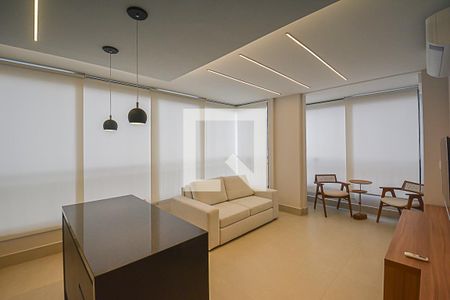Sala/Cozinha/Área de Serviço de apartamento para alugar com 1 quarto, 43m² em Centro, São Bernardo do Campo