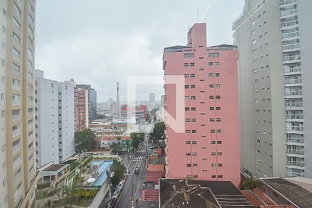 Vista da Sala/Cozinha/Área de Serviço de apartamento para alugar com 1 quarto, 43m² em Centro, São Bernardo do Campo