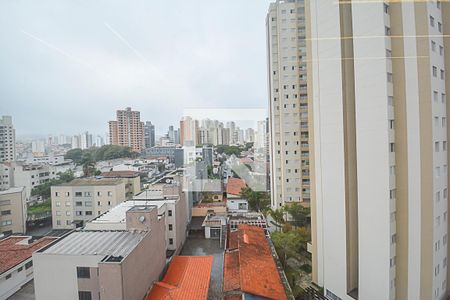 Vista da Sala/Cozinha/Área de Serviço de apartamento para alugar com 1 quarto, 43m² em Centro, São Bernardo do Campo