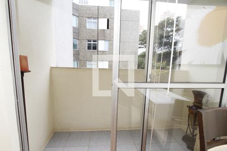 Varanda da Sala de apartamento à venda com 2 quartos, 52m² em Buritis, Belo Horizonte