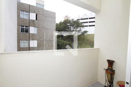 Varanda da Sala de apartamento à venda com 2 quartos, 52m² em Buritis, Belo Horizonte