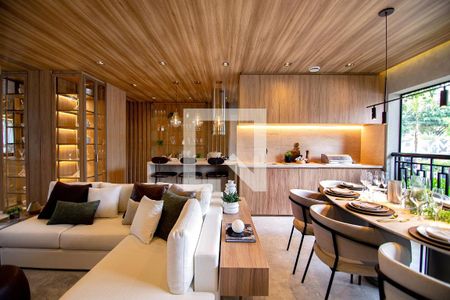 Sala de apartamento à venda com 3 quartos, 121m² em Brooklin, São Paulo
