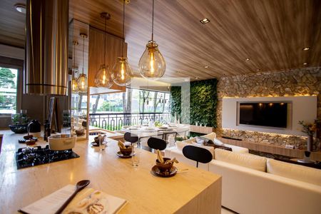 Sala de apartamento à venda com 3 quartos, 121m² em Brooklin, São Paulo