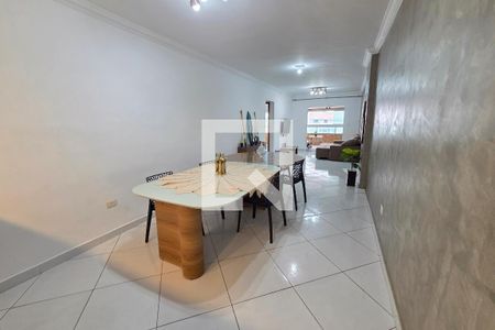 Sala de apartamento para alugar com 3 quartos, 116m² em Canto do Forte, Praia Grande