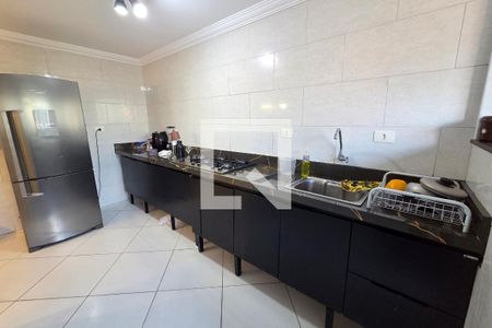 Cozinha de apartamento para alugar com 3 quartos, 116m² em Canto do Forte, Praia Grande