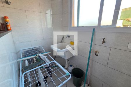 Área de Serviço de apartamento para alugar com 3 quartos, 116m² em Canto do Forte, Praia Grande