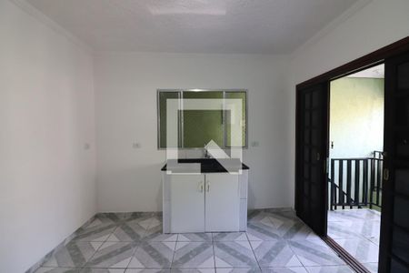 Sala/Cozinha de casa para alugar com 1 quarto, 40m² em Parque Botujuru, São Bernardo do Campo