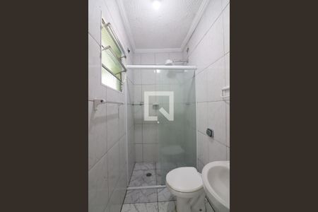 Banheiro Social de casa para alugar com 1 quarto, 40m² em Parque Botujuru, São Bernardo do Campo