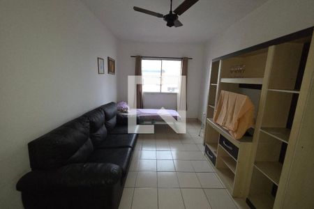 Sala de apartamento para alugar com 1 quarto, 49m² em Aviação, Praia Grande