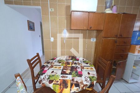 Cozinha de apartamento para alugar com 1 quarto, 49m² em Aviação, Praia Grande