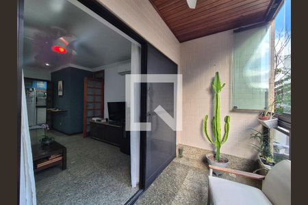 Varanda da Sala de apartamento à venda com 3 quartos, 83m² em Recreio dos Bandeirantes, Rio de Janeiro