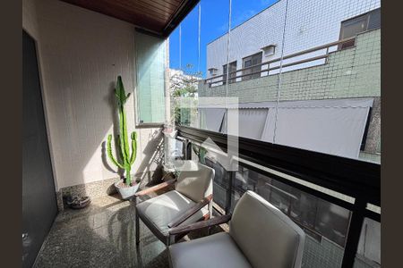 Varanda de apartamento à venda com 3 quartos, 83m² em Recreio dos Bandeirantes, Rio de Janeiro