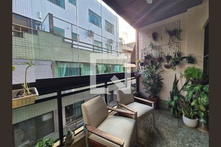 Varanda da Sala de apartamento à venda com 3 quartos, 83m² em Recreio dos Bandeirantes, Rio de Janeiro