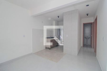 Sala/Cozinha de apartamento para alugar com 2 quartos, 50m² em Guarujá, Porto Alegre