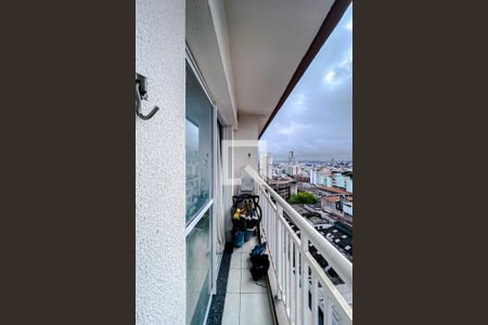 Varanda da Sala de apartamento para alugar com 1 quarto, 32m² em Brás, São Paulo