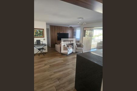 Sala de apartamento à venda com 3 quartos, 123m² em Chácara Califórnia, São Paulo