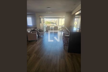Sala de apartamento à venda com 3 quartos, 123m² em Chácara Califórnia, São Paulo