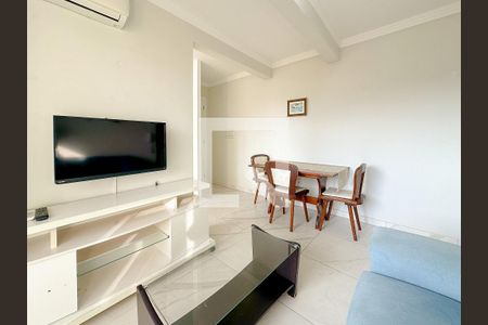 Sala de TV de apartamento para alugar com 2 quartos, 73m² em Ingleses do Rio Vermelho, Florianópolis